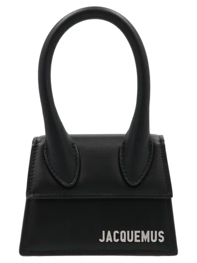 Jacquemus Le Chiquito Homme Hand Bags In Black