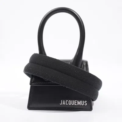 JACQUEMUS LE CHIQUITO HOMME LEATHER CROSSBODY BAG