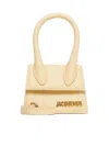 Jacquemus Le Chiquito Leather Mini Bag In Beige
