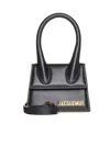 Jacquemus Le Chiquito Leather Mini Bag In Black