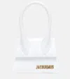 Jacquemus Le Chiquito Leather Tote Bag In White 213b01-213 300100
