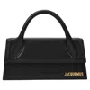 Jacquemus Le Chiquito Long -  - Leather - Black In Black
