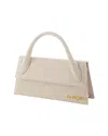 Jacquemus Le Chiquito Long Signature Handbag In Beige