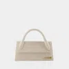 Jacquemus Le Chiquito Long Signature Handbag In Beige