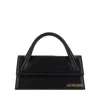 Jacquemus Shoulder Bags With Detachable Strap And Top Handle In Black