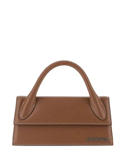 Jacquemus Le Chiquito Long Bags In Brown