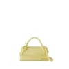 Jacquemus Le Chiquito Long Boucle Loop Handbag In Yellow