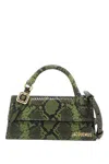 Jacquemus Python-embossed Leather Le Chiquito Long Shoulder Bag