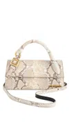 Jacquemus Le Chiquito Long Boucle Shoulder Bag In Beige