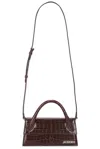Jacquemus Le Chiquito Long In Dark Brown