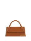 Jacquemus Le Chiquito Long Leather Top Handle Bag In Light Brown 2