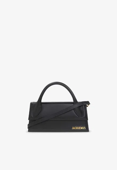 Jacquemus Le Chiquito Long Handbag In Black