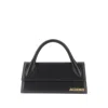 Jacquemus 'le Chiquito Long' Leather Bag In Black
