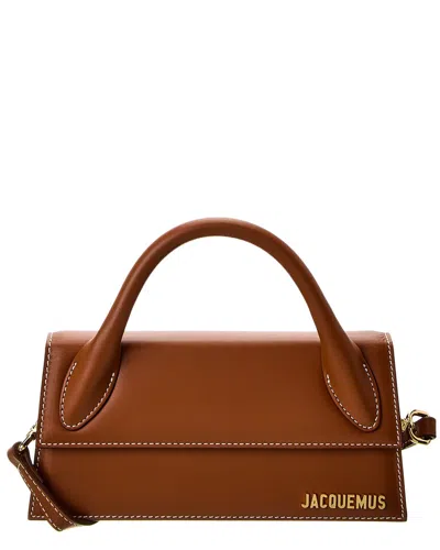 Jacquemus Le Chiquito Long Brown Leather Bag