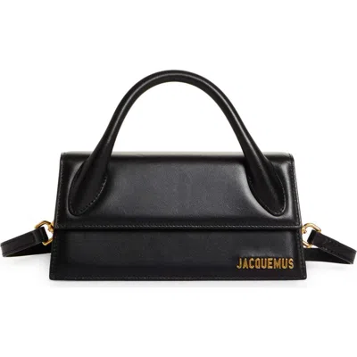 JACQUEMUS JACQUEMUS LE CHIQUITO LONG LEATHER TOP HANDLE BAG