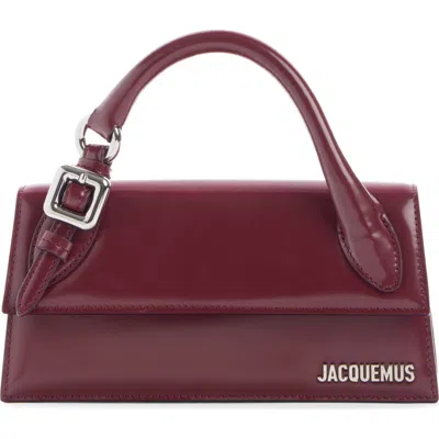 JACQUEMUS JACQUEMUS LE CHIQUITO LONG LEATHER TOP HANDLE BAG