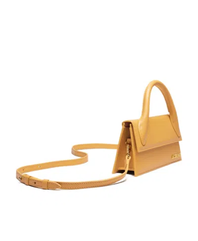 Jacquemus Le Chiquito Long Shoulder Bag In Yellow