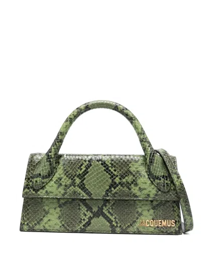 Pre-owned Jacquemus Le Chiquito Long Tote Bag In Green