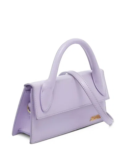 Pre-owned Jacquemus Le Chiquito Long Tote Bag In Purple