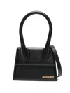 Jacquemus Women Le Chiquito Moyen Shoulder Bag In Black