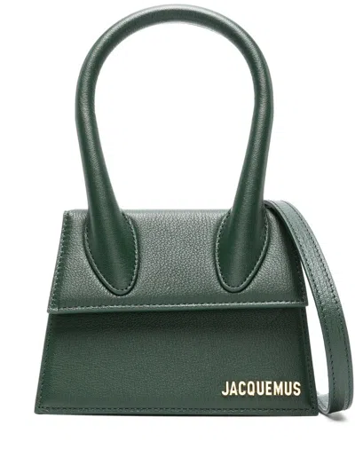 Jacquemus Le Chiquito Medium Tote Bag In Green