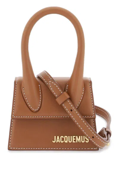 Jacquemus 'le Chiquito' Micro Bag In Marrone