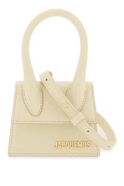 Jacquemus 'le Chiquito' Micro Bag In Neutro
