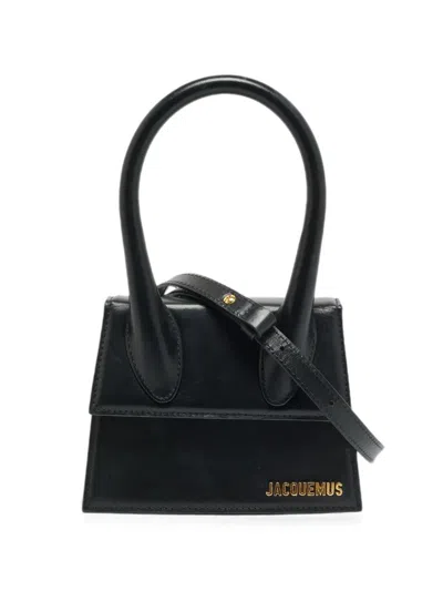 Pre-owned Jacquemus Le Chiquito Mini Handbag In Black