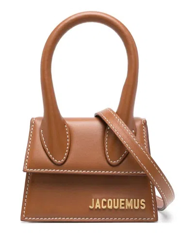 Jacquemus Le Chiquito Mini Handbag In Brown