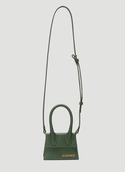 Jacquemus Le Chiquito Mini Handbag In Green