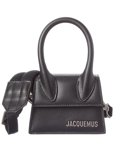 Jacquemus Le Chiquito Mini Leather Clutch In Black