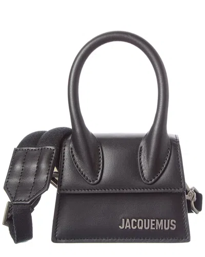 Jacquemus Le Chiquito Mini Leather Clutch In Brown