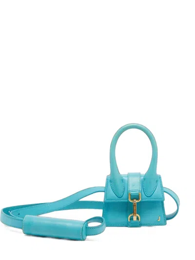 Pre-owned Jacquemus Le Chiquito Montagne Mini Bag In Blue