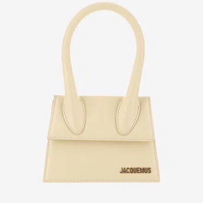 Jacquemus Le Chiquito Moyen Bag In Ivory