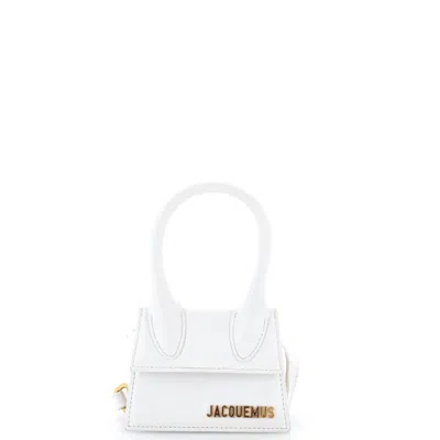 Jacquemus Le Chiquito Moyen Bag Leather In White