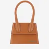 Jacquemus Le Chiquito Moyen Bag In Light Brown