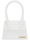 Jacquemus Women's Le Chiquito Moyen Leather Bag In White