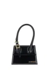 Jacquemus Le Chiquito Moyen Bag With Buckle In Black