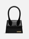 Jacquemus Bolso Mano Le Chiquito Moyen Negro Conv In Black
