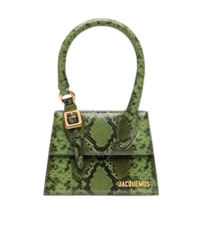 JACQUEMUS JACQUEMUS LE CHIQUITO MOYEN BOUCLE SIGNATURE BUCKLED HANDBAG