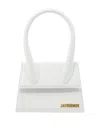 Jacquemus Women's Le Chiquito Moyen Leather Bag In White