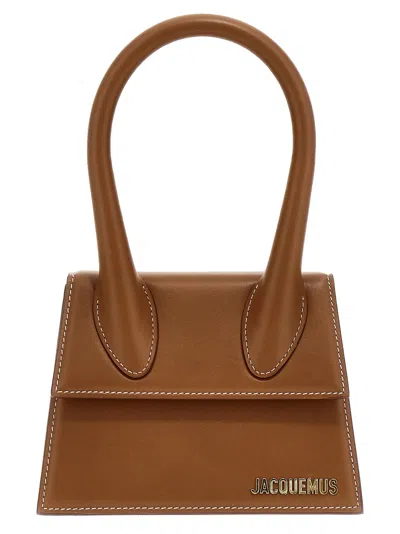 Jacquemus Le Chiquito Moyen Handbag In Brown