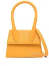 Jacquemus Le Chiquito Signature Mini Handbag In Orange