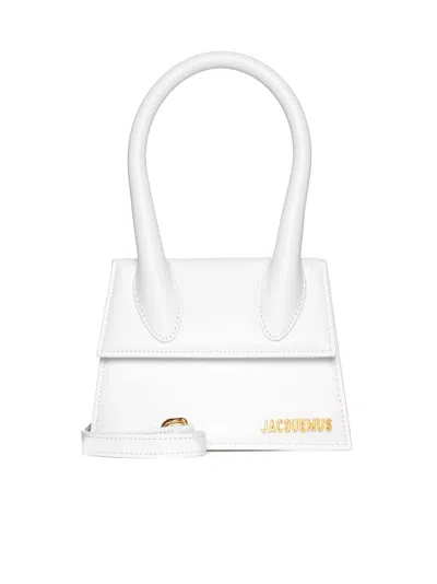 Jacquemus Le Chiquito Moyen Handbag In White