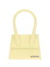 Jacquemus Le Chiquito Moyen Handbag In Yellow