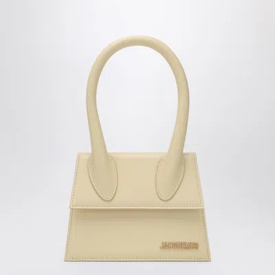 Jacquemus Le Chiquito Moyen Ivory Bag In White