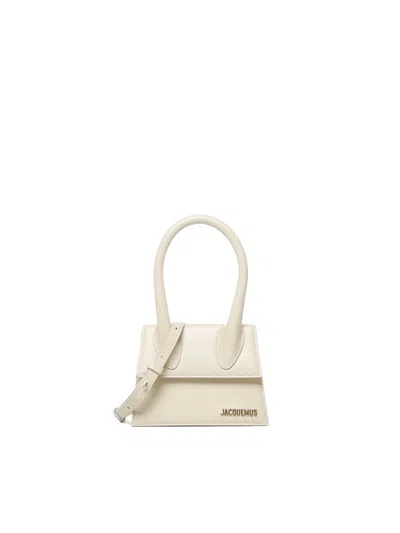 Jacquemus Le Chiquito Moyen Ivory Leather Bag