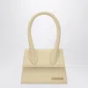 Jacquemus Le Chiquito Moyen Ivory Leather Bag Women In White