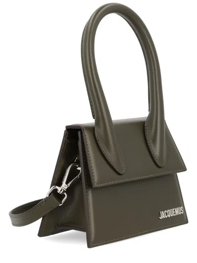 Jacquemus Le Chiquito Moyen Leather Tote Bag In Brown