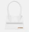 Jacquemus Le Chiquito Moyen Leather Tote Bag In White